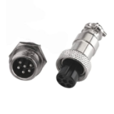 موصل GX16 سداسي الدبابيس (6Pin) – قطر 9 مم